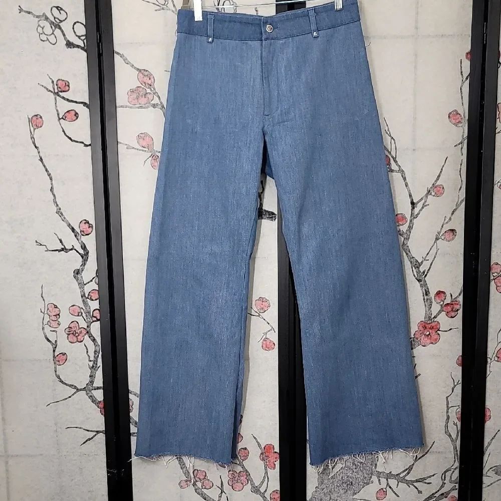 Vieilles Ames Builder Jeans In Blue Size XL